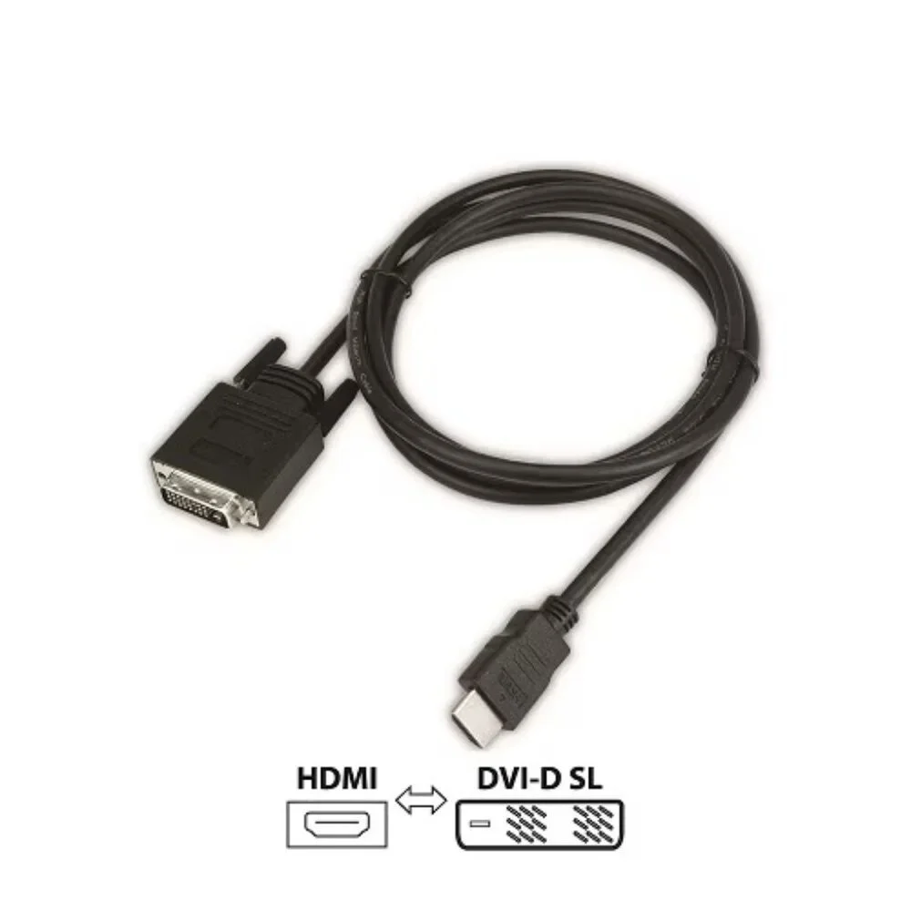 NEW VisionTek HDMI / DVI-D Bi-Directional Cable 6ft (M/M)
